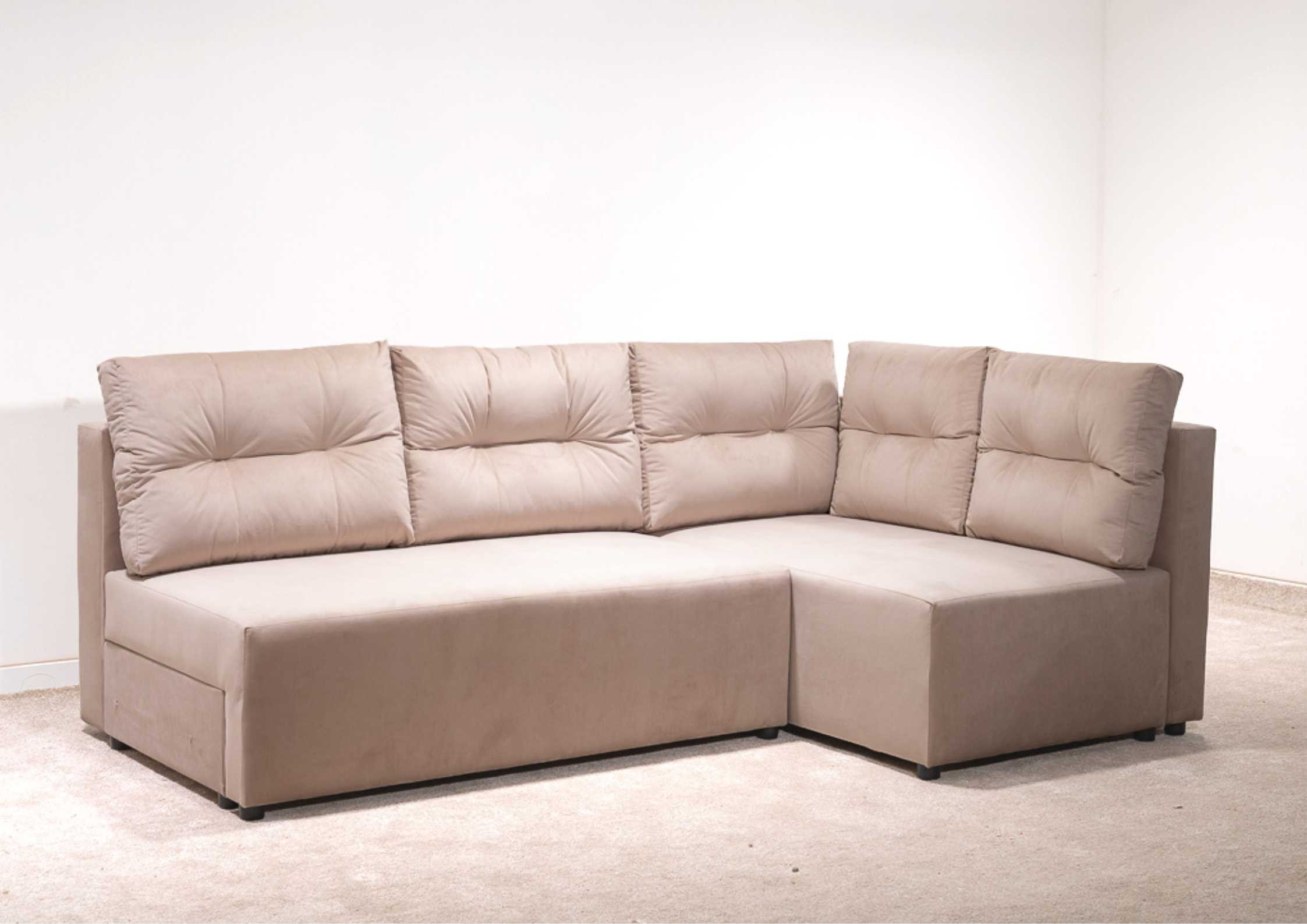 Prawa rogówka rozkładana z pikowanymi poduszkami PONO L - obrazek 5