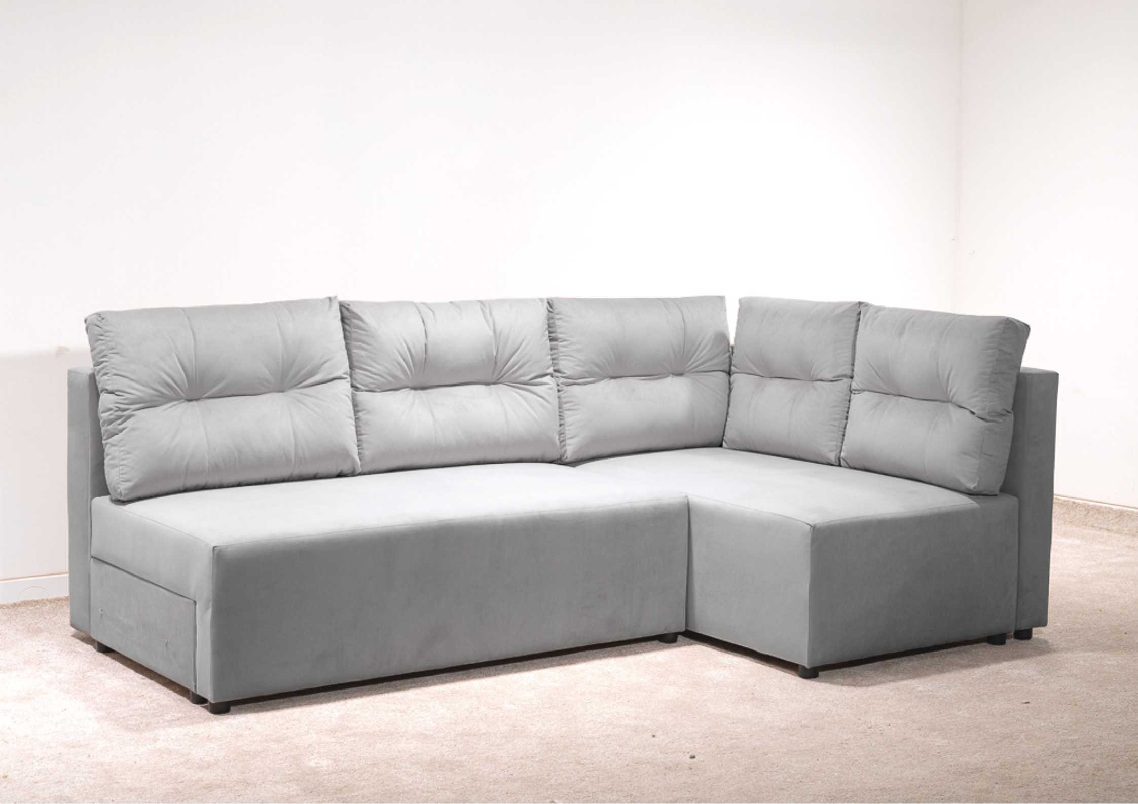 Prawa rogówka rozkładana z pikowanymi poduszkami PONO L - obrazek 6