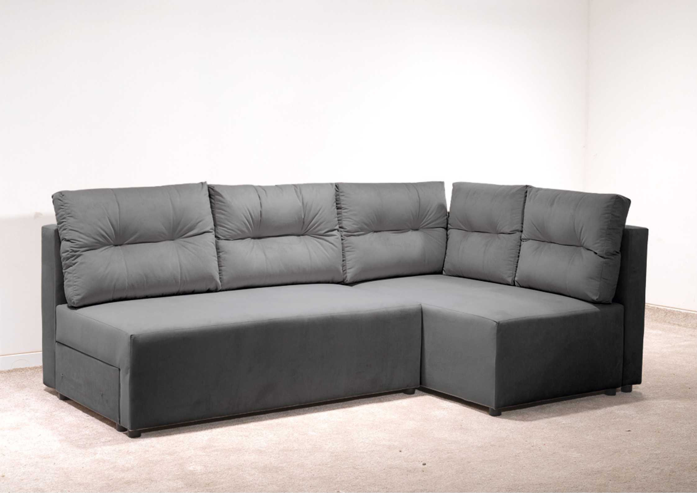 Prawa rogówka rozkładana z pikowanymi poduszkami PONO L - obrazek 9