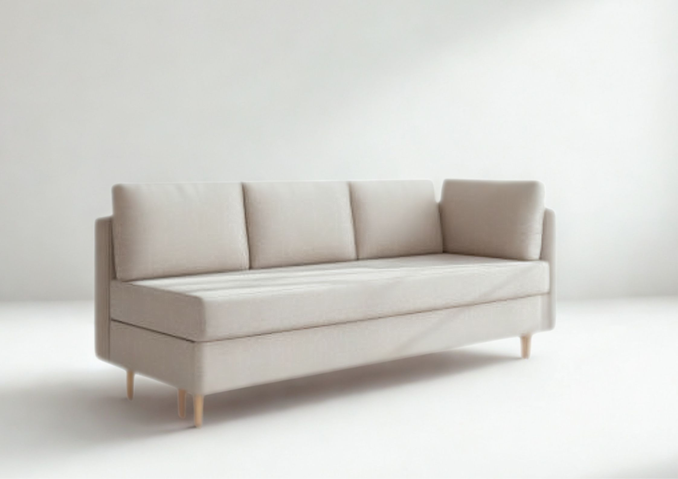 Prawa skandynawska sofa rozkładana PRATO - obrazek 5
