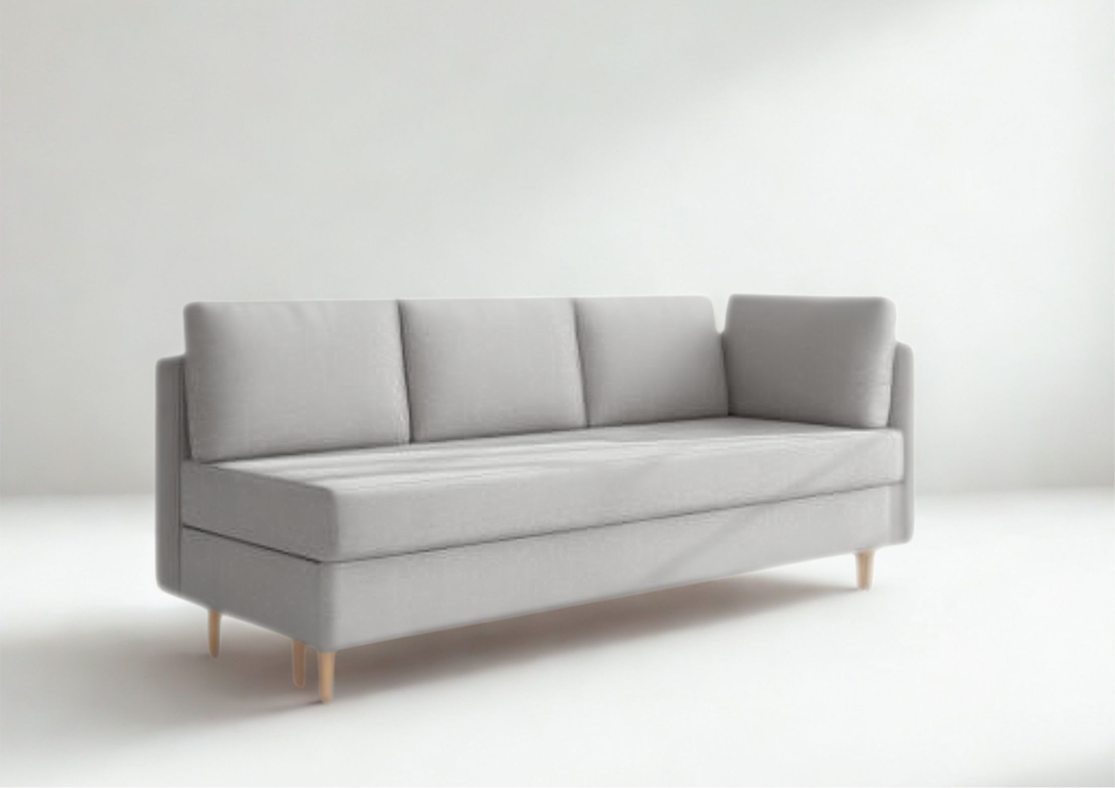 Prawa skandynawska sofa rozkładana PRATO - obrazek 7