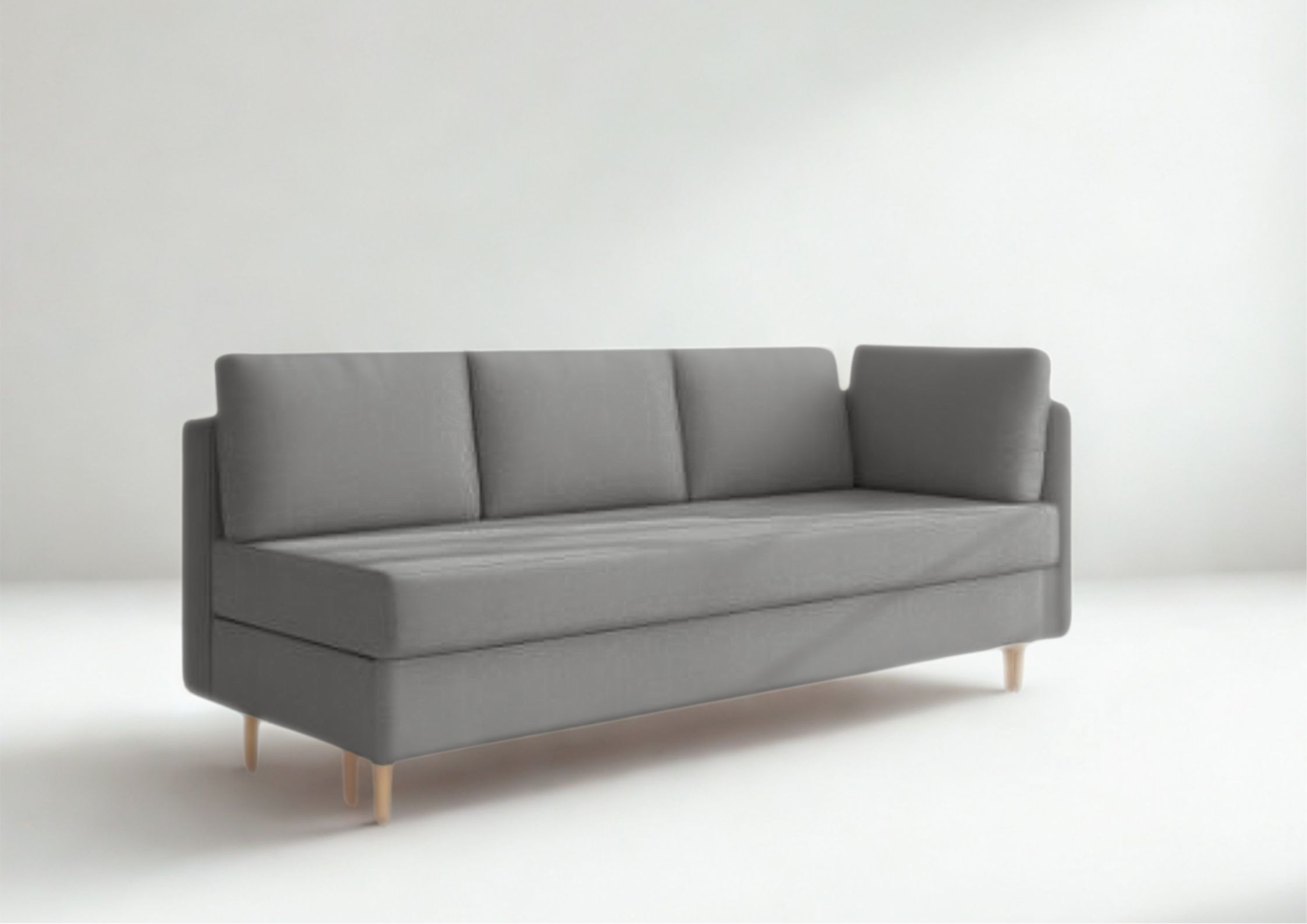 Prawa skandynawska sofa rozkładana PRATO - obrazek 9