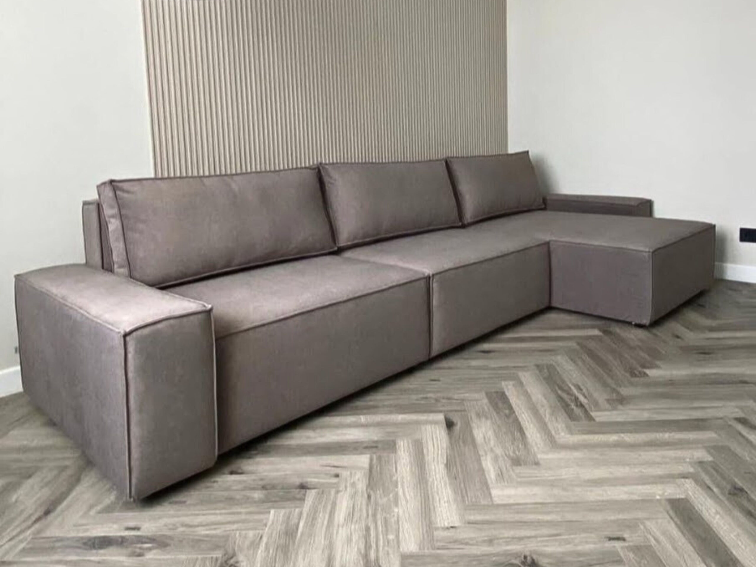 Prawy narożnik loftowy rozkładany do salonu GRANDE - obrazek 6