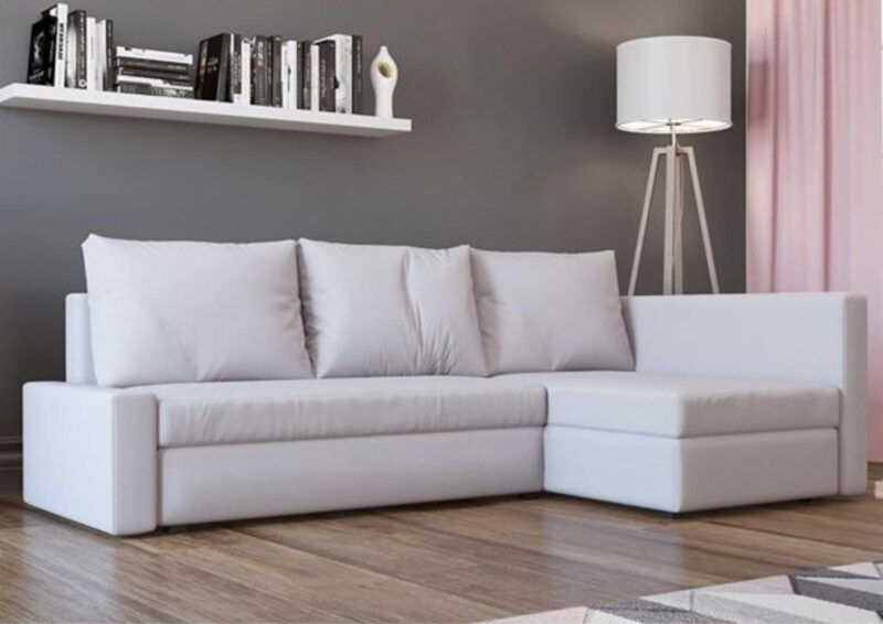 Prawy narożnik rozkładany TIMO Rogówka z funkcją spania FRIHETEN