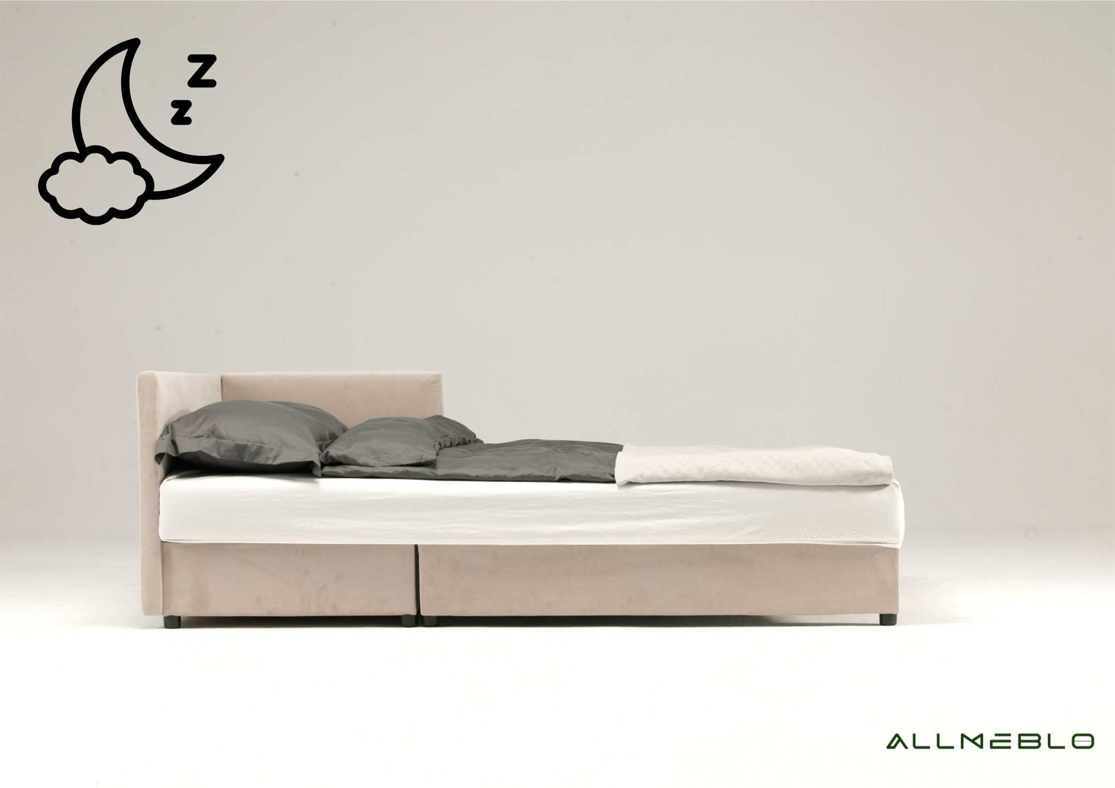 Prawy narożnik rozkładany z pikowanymi poduszkami MALA - obrazek 3