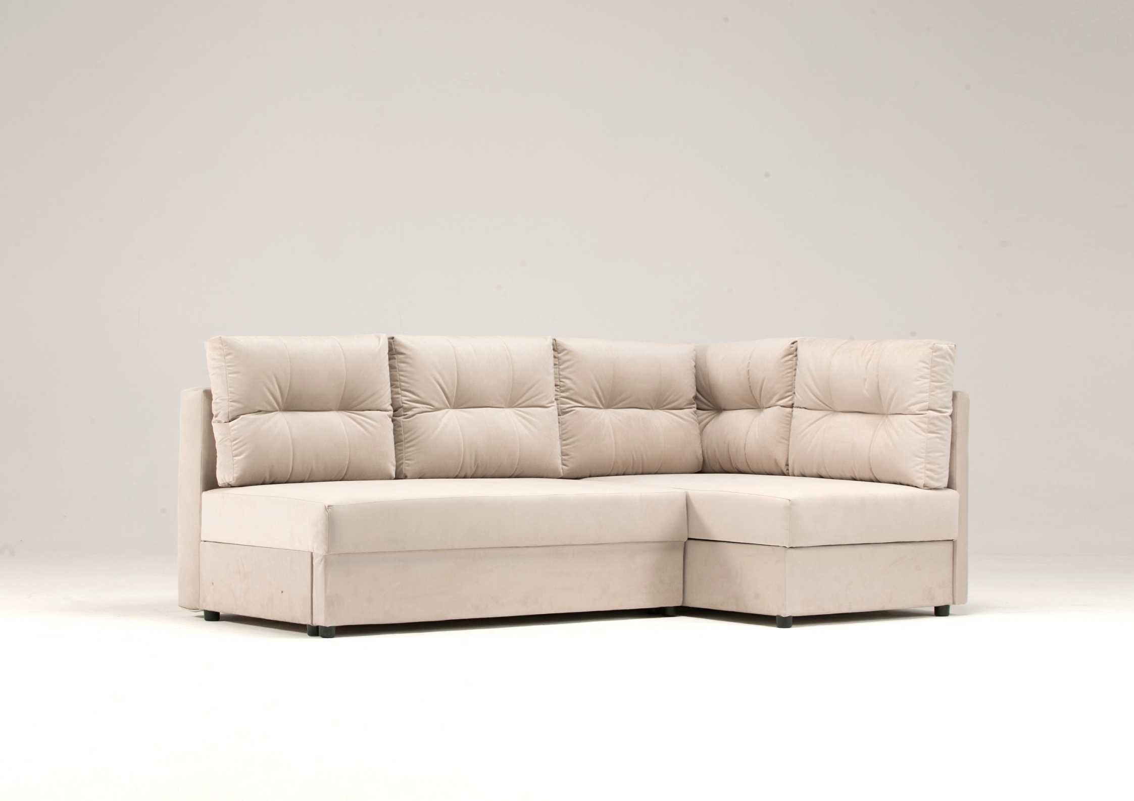 Prawy narożnik rozkładany z pikowanymi poduszkami MALA - obrazek 5