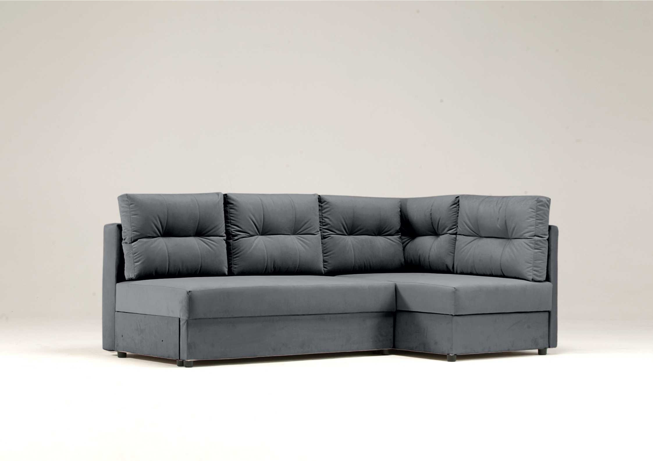 Prawy narożnik rozkładany z pikowanymi poduszkami MALA - obrazek 9