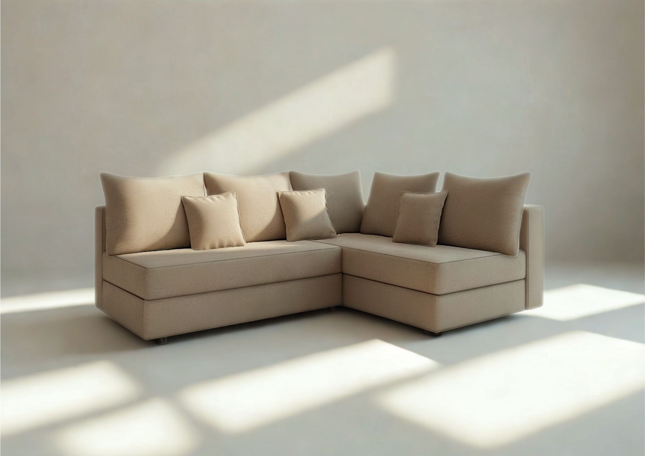 Prawy narożnik z funkcją spania PACO L do salonu rogówka - obrazek 6