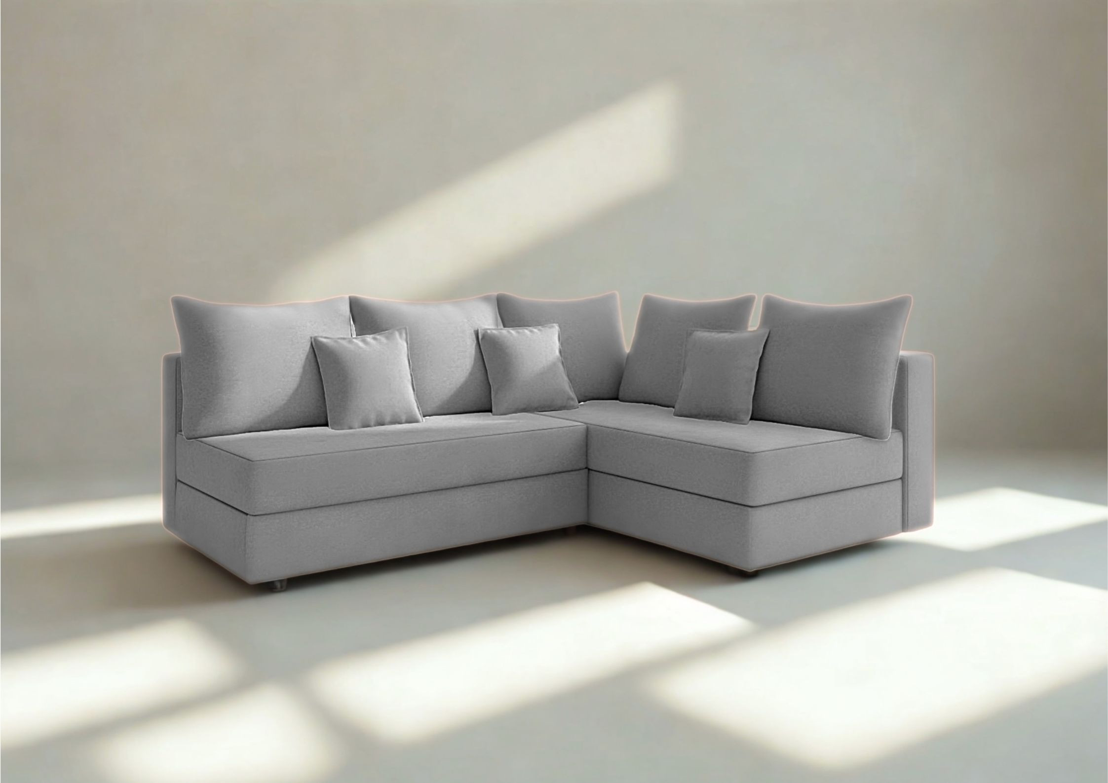 Prawy narożnik z funkcją spania PACO L do salonu rogówka - obrazek 7