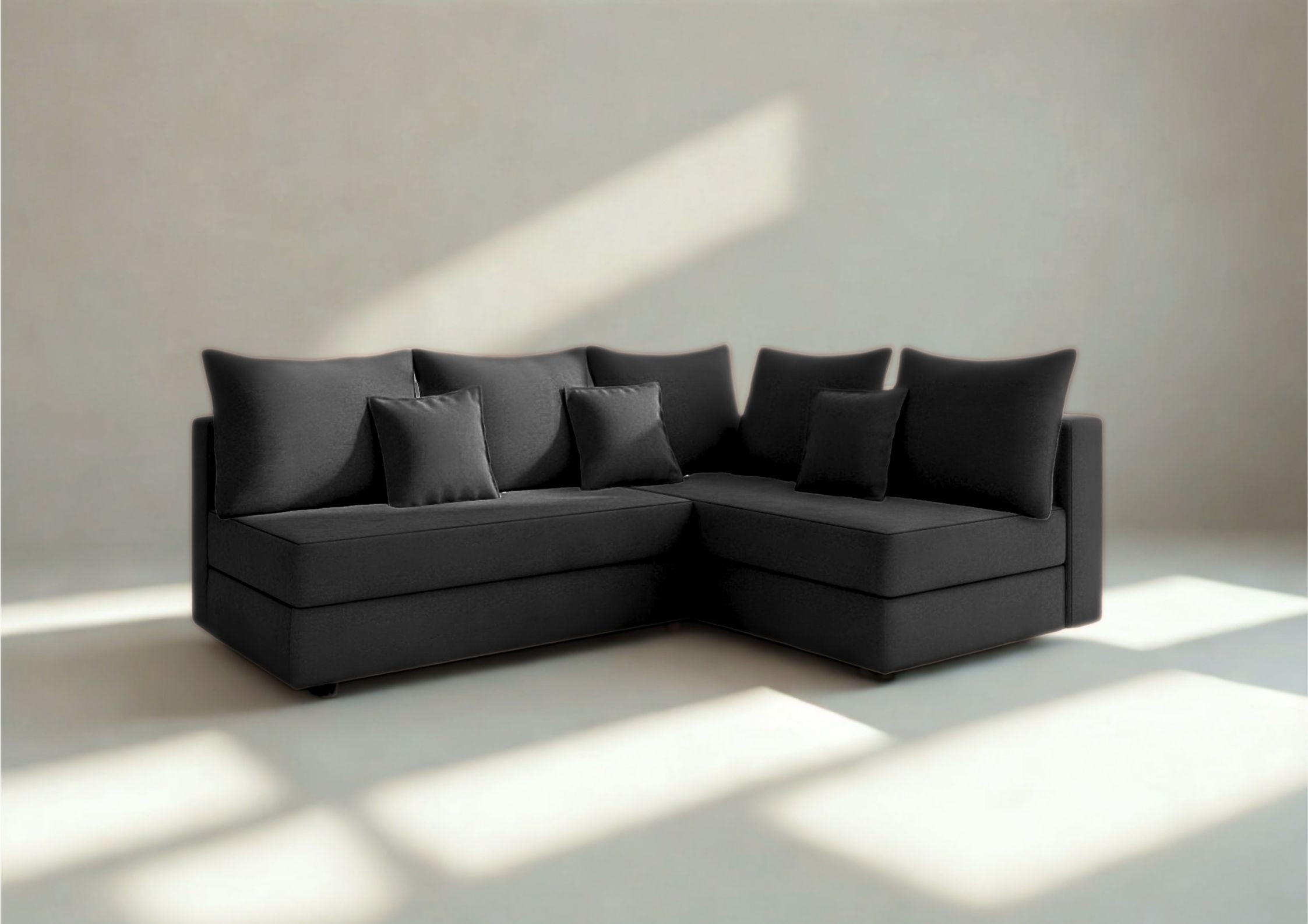 Prawy narożnik z funkcją spania PACO L do salonu rogówka - obrazek 8