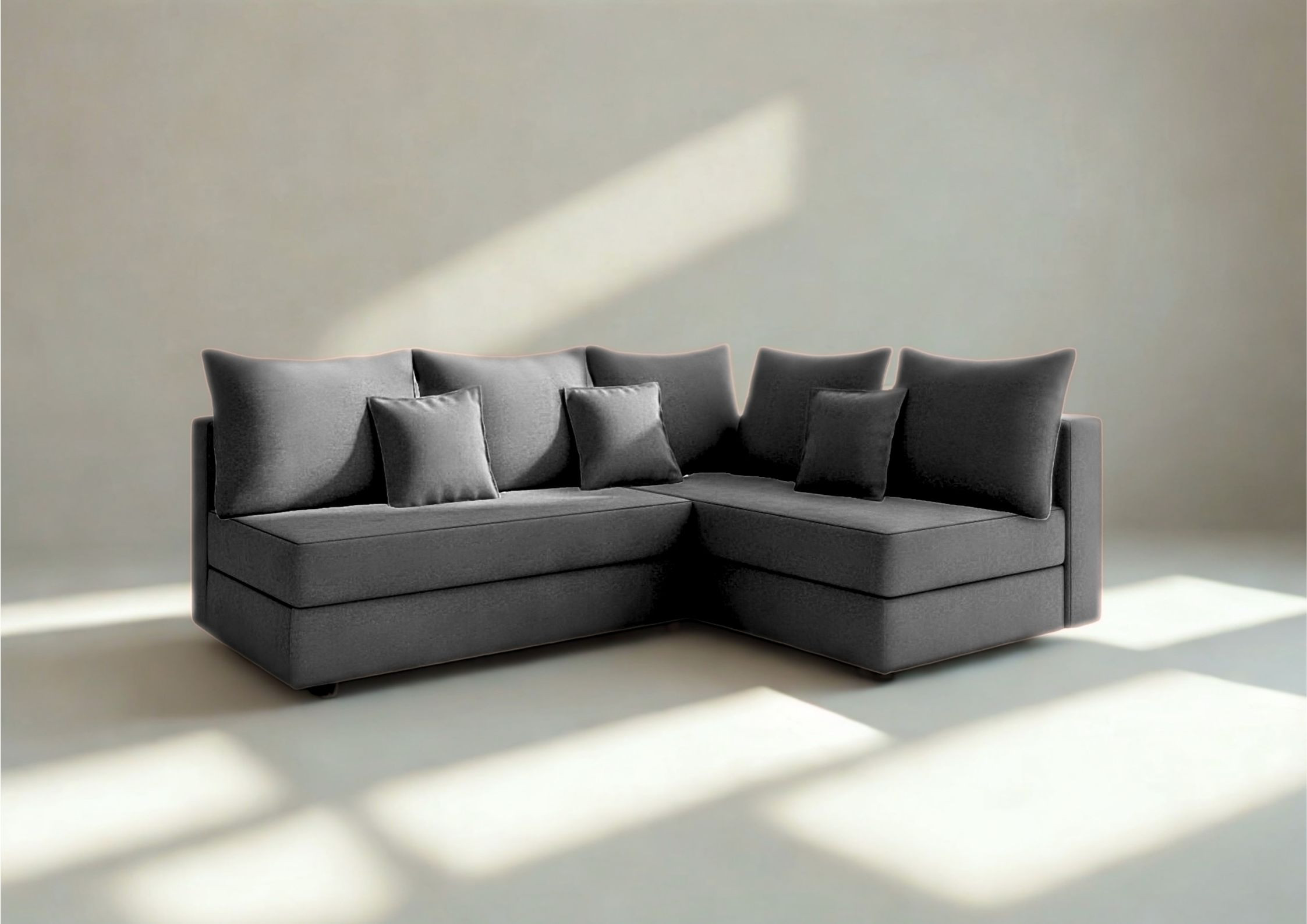 Prawy narożnik z funkcją spania PACO L do salonu rogówka - obrazek 9