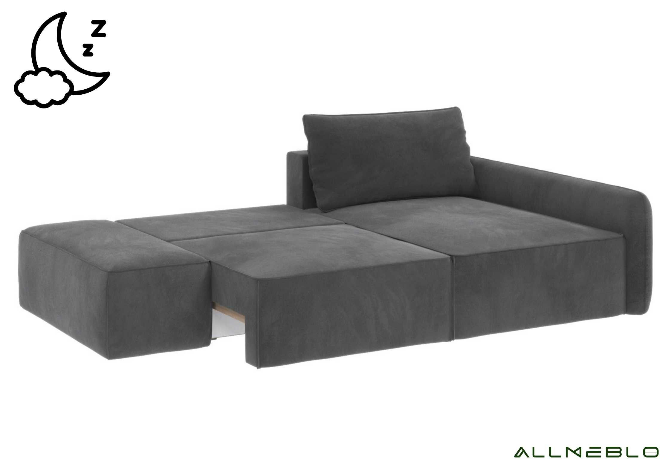 Prawy narożnik z szwem zewnętrznym Vinci BIS w stylu loft - obrazek 3