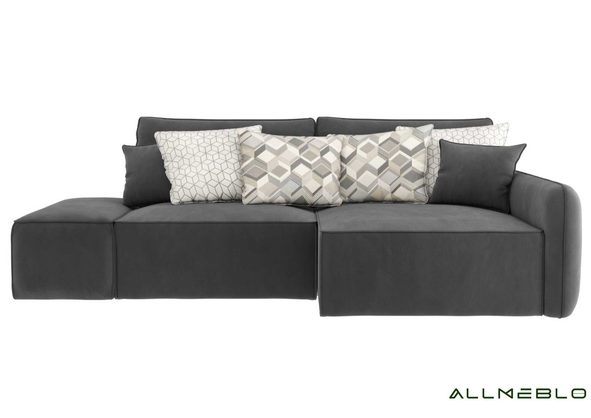 Prawy narożnik z szwem zewnętrznym Vinci BIS w stylu loft