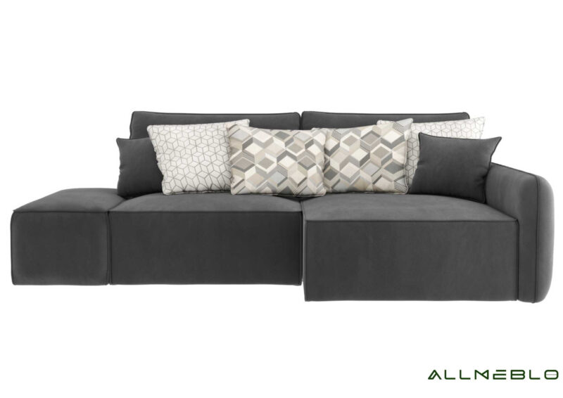 Prawy rozkładany narożnik Vinci BIS w stylu loft