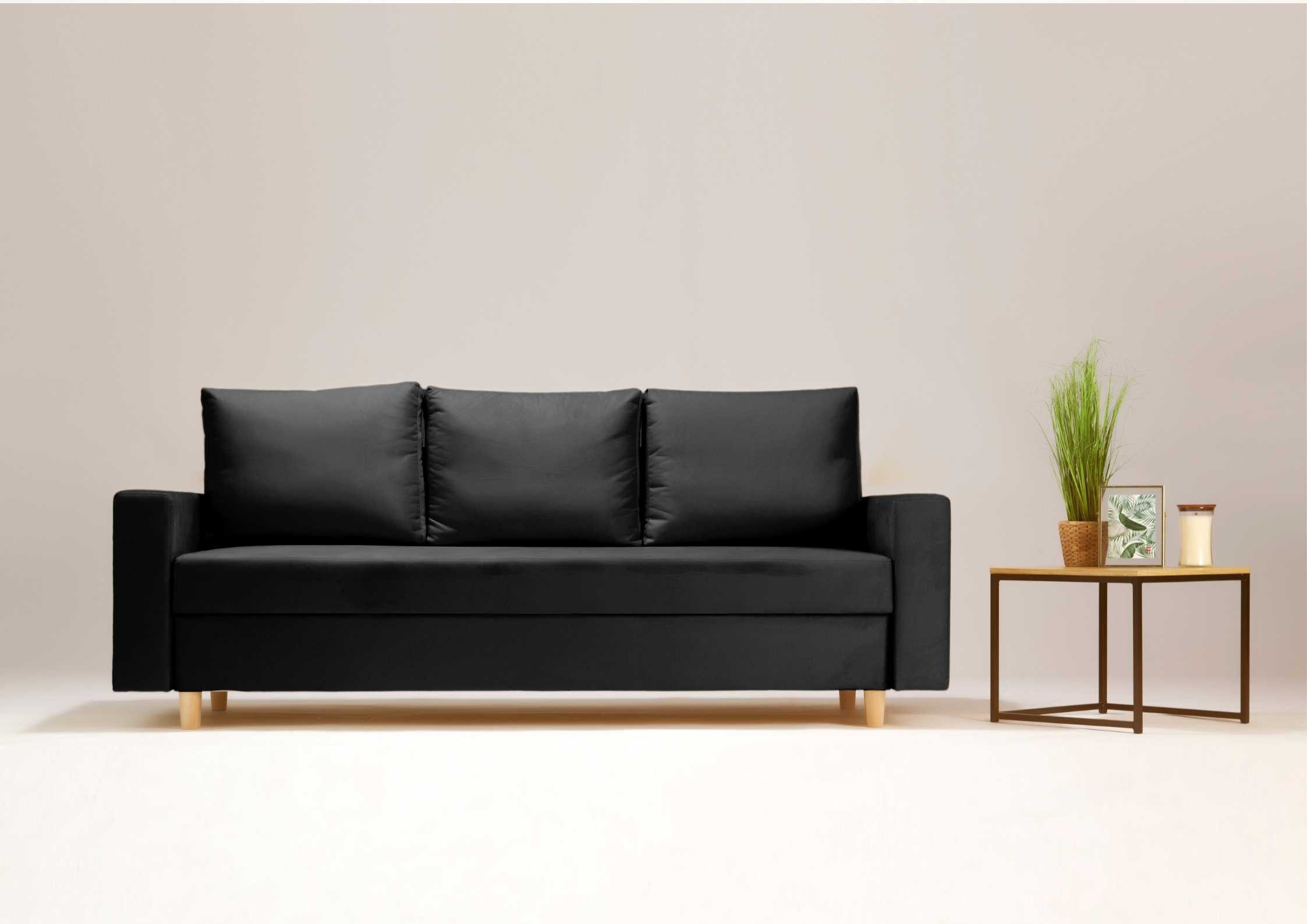 Skandynawska sofa z funkcją spania BEVER - obrazek 7