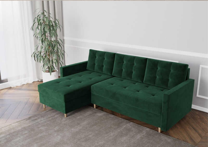 Uniwersalna rogówka skandynawska z pikowanymi siedziskami VIDO