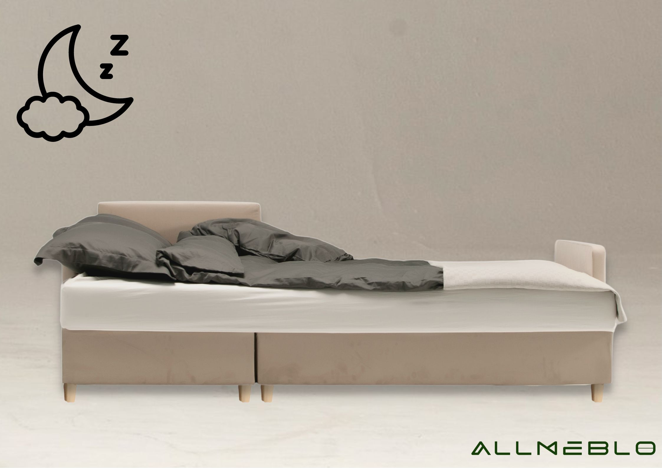 Uniwersalny narożnik rozkładany AROSA rogówka skandynawska - obrazek 3