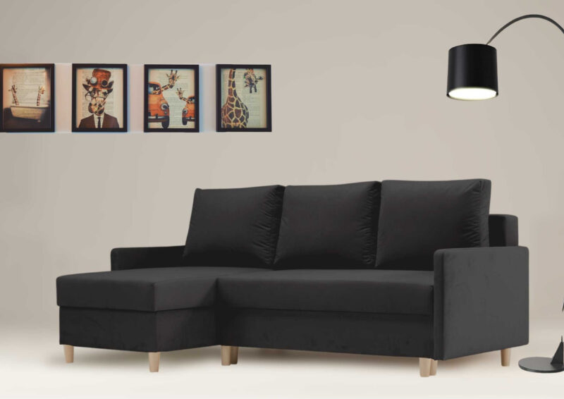 Uniwersalny narożnik rozkładany AROSA rogówka skandynawska